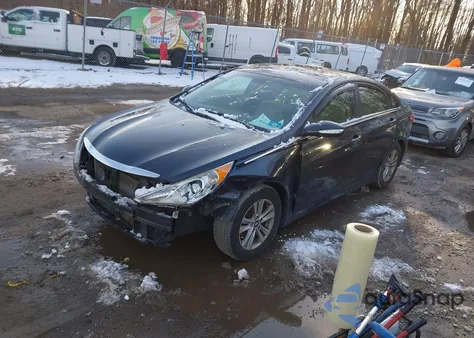 2014 Hyundai Sonata Gls из США, поврежденный, VIN 5NPEB4AC0EH813543